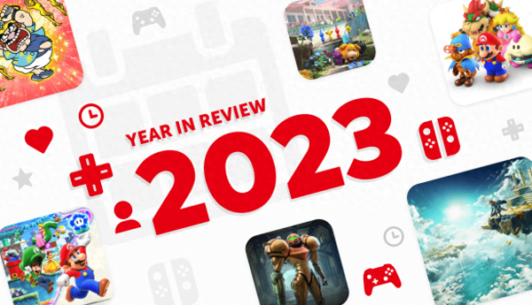 任天堂2023年玩家回顾官方网站上线